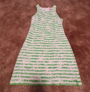 Lilly Pulitzer Green Mini Dress With Gems Size 2